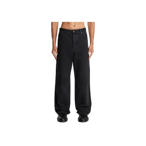 LOEWE Мужские черные джинсы