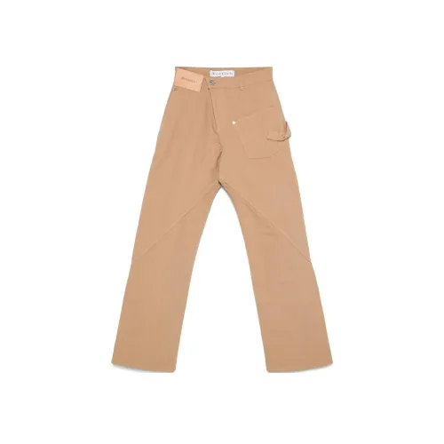 JW Anderson Хаки Женские Повседневные Брюки