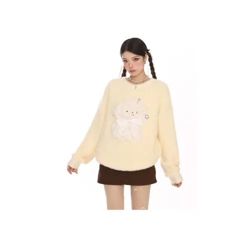 9c collective Женский Трикотаж Желтый