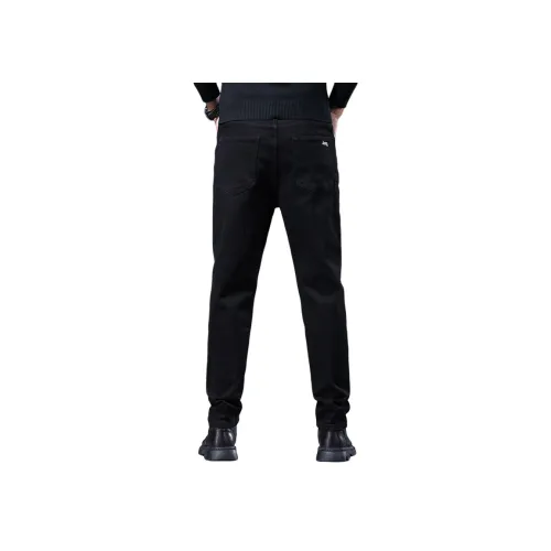 JEEP Мужские черные джинсы