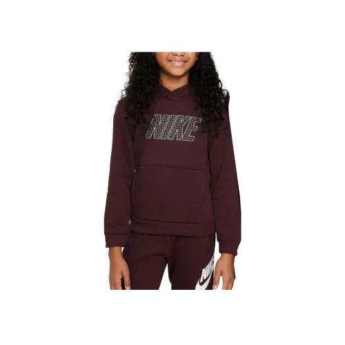 Nike одежда Темно-красный Kids Свитшоты
