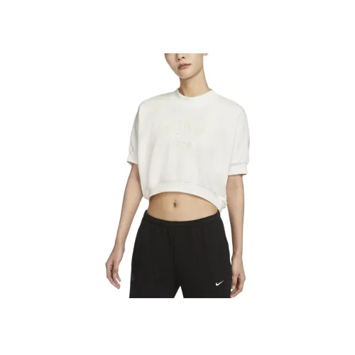 Nike Sportswear NSW Коллекция CROP TOP Женские Парусный Белый