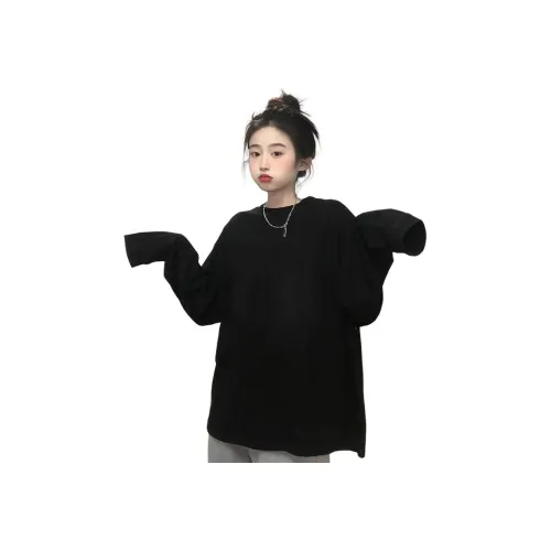 AWAO Длинный рукав Т-рубашка Женская