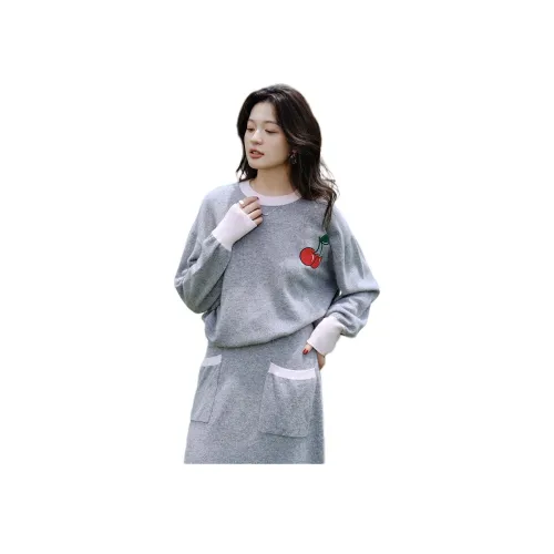 SNOWFORTE Свитер Женский Moon Серый