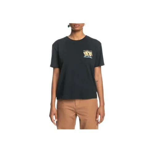 Quiksilver Черные Женские Футболки