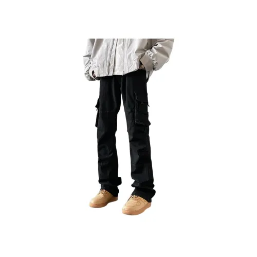 KOKO BASE Черный Унисекс Джинсы