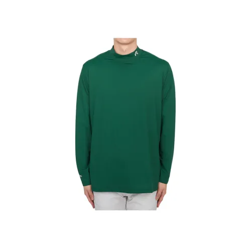 Malbon Golf T-Shirt Мужской Зеленый