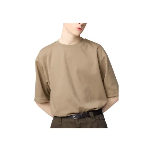 UNIQLO Коричневая унисекс футболка