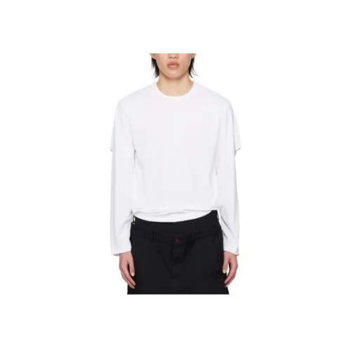 COMME Des GARCONS HOMME PLUS Белая Мужская T-рубашка
