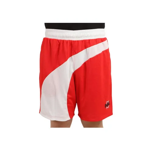 PUMA Баскетбольные шорты Мужские Красные