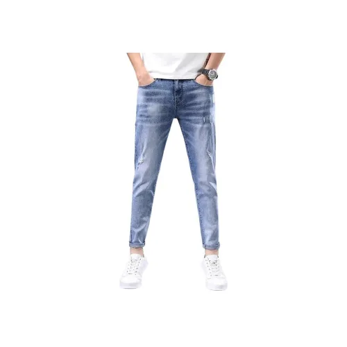VSSYR Blue Unisex Jeans VSSYR Синий Унисекс Джинсы