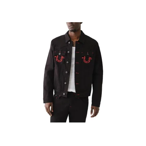 True Religion Черные Мужские Куртки