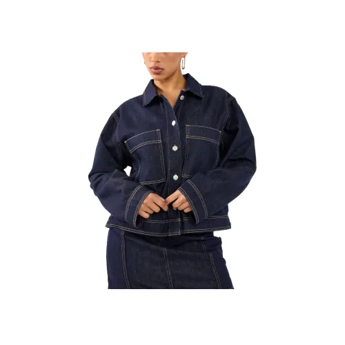 Perfect Stranger Темно-синие Женские Рубашки