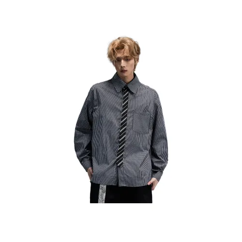 ALL IN Мужские Черные Рубашки