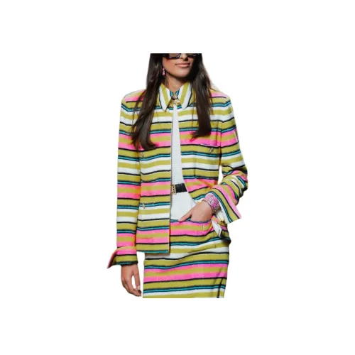 CHANEL 24 Весенний Летний Новый Приход Куртки и Пальто Женские Многоцветные