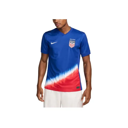 Nike USA Soccer Team Olympic Series Футбол Джерси Мужской Синий