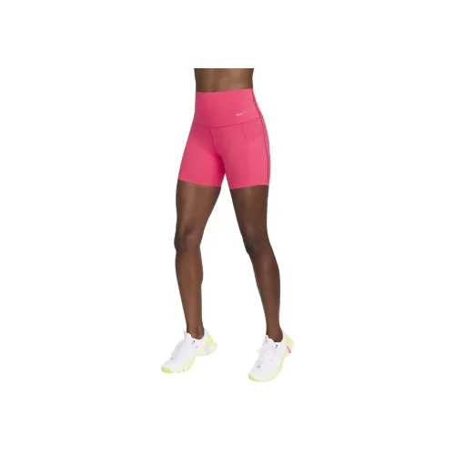 nike Universa Велосипедные шорты и шорты Женские Китайский астр Розовый