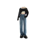 Винтажный синий - увеличенная длина