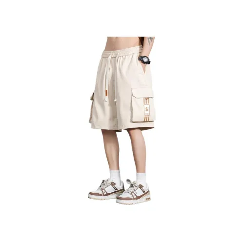 Trendy Shopkeeper Свободный крой Шорты длиной до колена Мужские