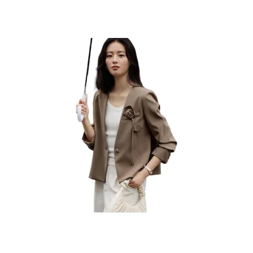 Mo Han Yi Mei Бизнес-костюм женский цвет хаки