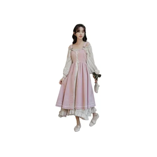 CHARM GLOW Розовый Женские Комплекты с Юбкой