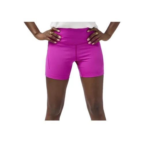 Brooks Пурпурно-розовые Женские Спортивные Шорты