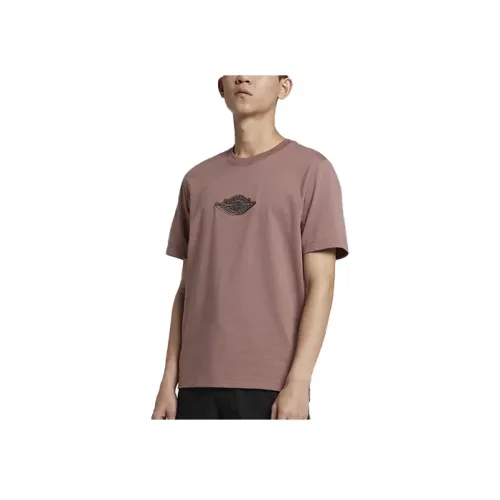 Джордан T Рубашка Мужская Дымчатый Фиолетовый Красный