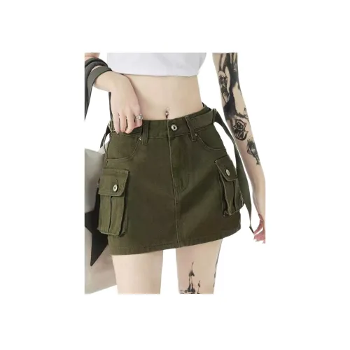 BEAR UNION Джинсовые короткие юбки Женские