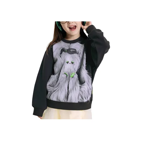 Woobaby Babyona Черные Толстовки для Дошкольников