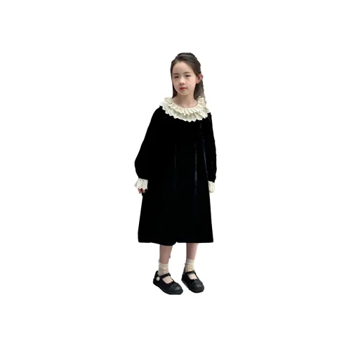 TELENT Черные Платья для девочек