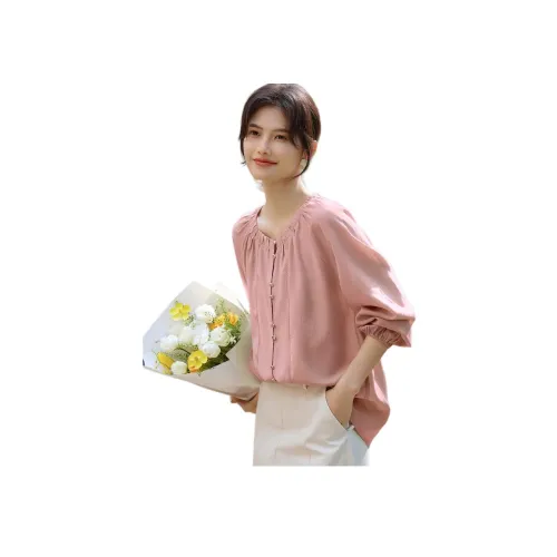 XWI Розовые Женские Рубашки