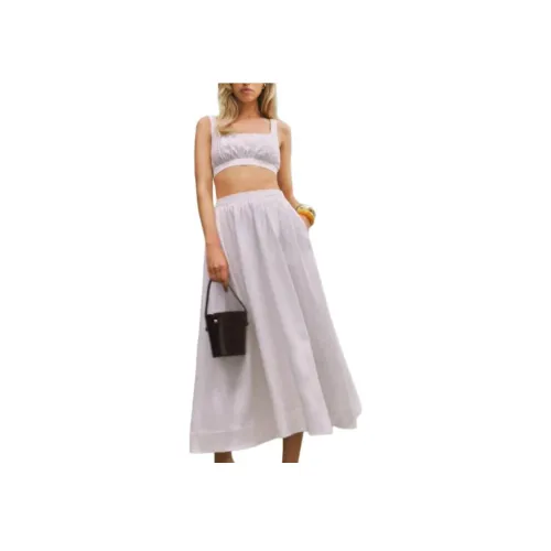 REFORMATION Shannon Linen Двухкомпонентный комплект с юбкой для женщин