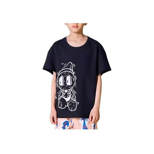 RIGORER T-рубашка Чисто черная Детская