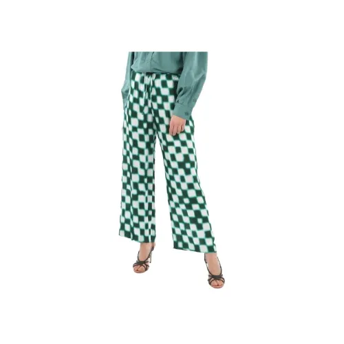 DRIES VAN NOTEN Зеленые Женские Повседневные Брюки