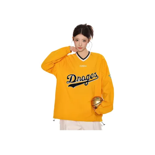 NEVER RULE Желтый Унисекс Свитшоты