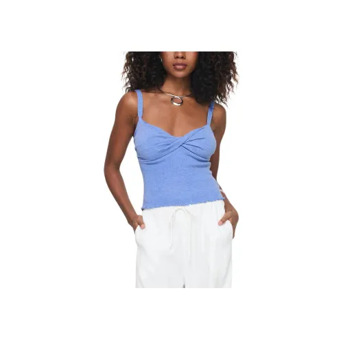 PRINCESS POLLY DALMA Твист Топ Топ на бретелях Женский Синий Синий