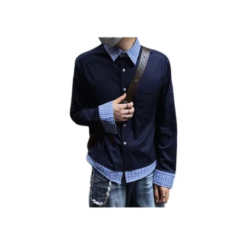 RKVC Синий Унисекс Рубашки