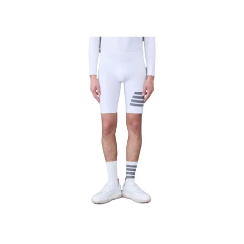 THOM BROWNE Белый Мужские спортивные шорты