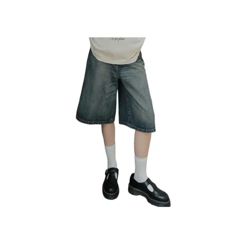 MOUSSY Синие Женские Джинсовые Шорты