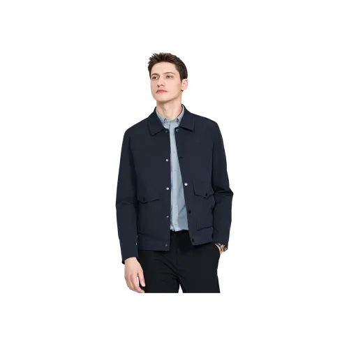 Куртка Dance with Wolves Мужская Темно-Синяя