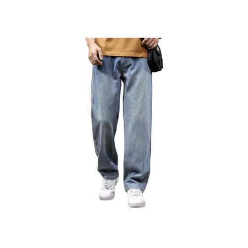 MR.MUDI Индиго Унисекс Джинсы