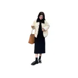 Экрю Хлопковый пуховик