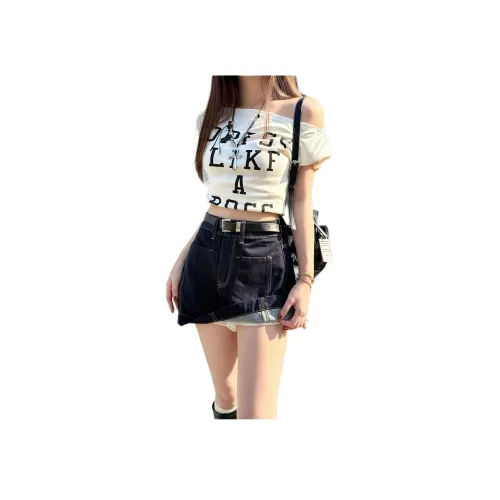 Concubine Zhu Джинсовые короткие юбки Женские