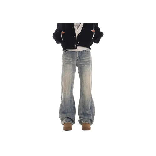 Lightning X Storm Blue Унисекс Джинсы