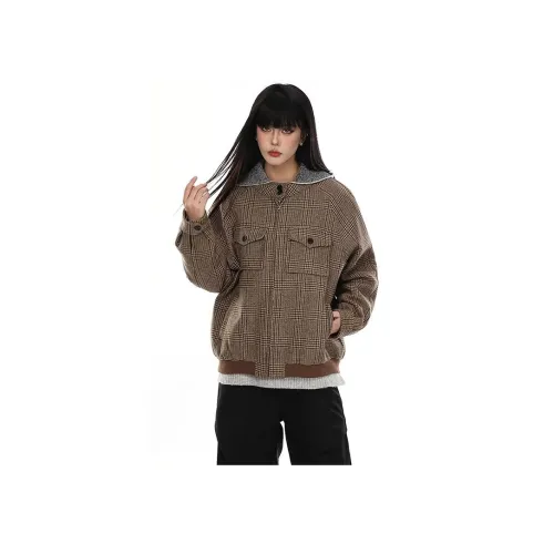 CASTLE WOODS Коричневый Женский Куртки