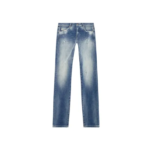 DIESEL Medium Blue Men's Jeans DIESEL Средне-голубые мужские джинсы