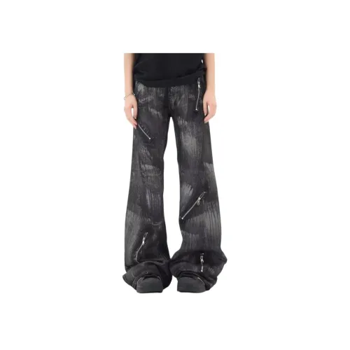 SINKACME Черные Унисекс Джинсы