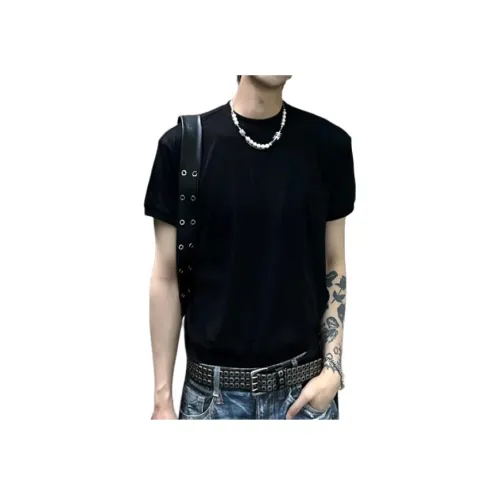 DANJUE Чернильно-черный Унисекс Футболка