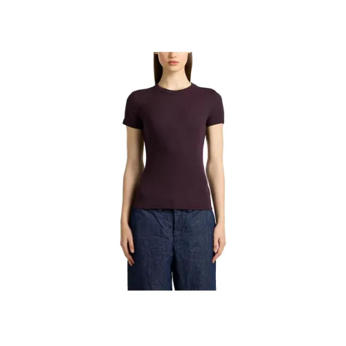 COTTON CITIZEN Баклажан Фиолетовый Женская T-Рубашка