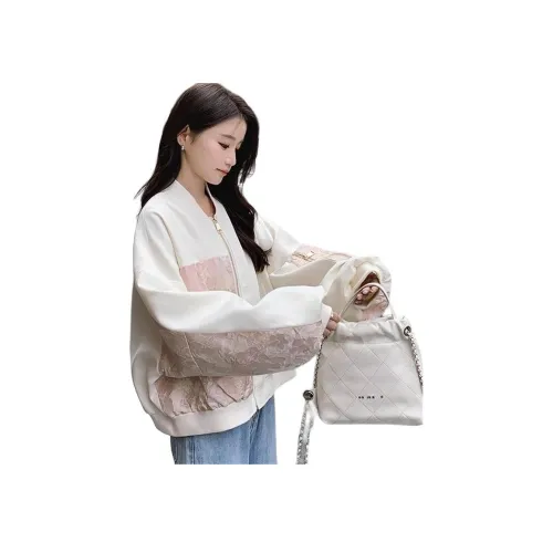 Dippanis Белый Розовый Женский Куртки